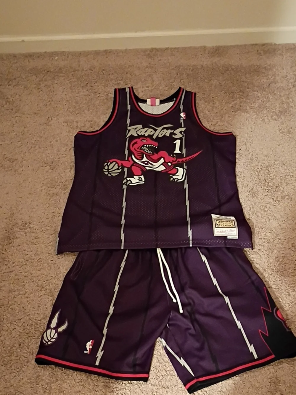 TORONTO RAPTORS MITCHELL & NESS FULL SET!!!